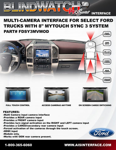 CAMERA INTERFACE PART#FDSY3MVMOD