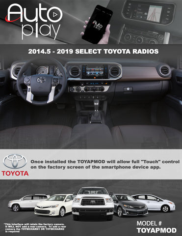 TOYOTA AUTOPLAY PART#TOYAPMOD