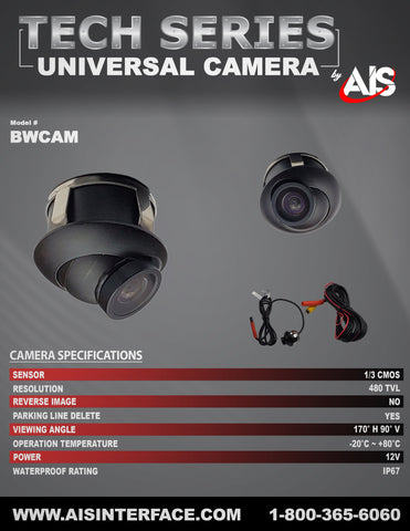 TECH SERIES CAMERA PART#BWCAM