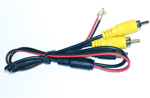 POWER/RCA REPLACEMENT CABLE FOR SELECT CAMERAS PART# CVPCBL