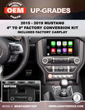 MUSTANG 4" T0 8" SYNC3 WITH CARPLAY/ANDROID AUTO PART#MUST428SY3CP